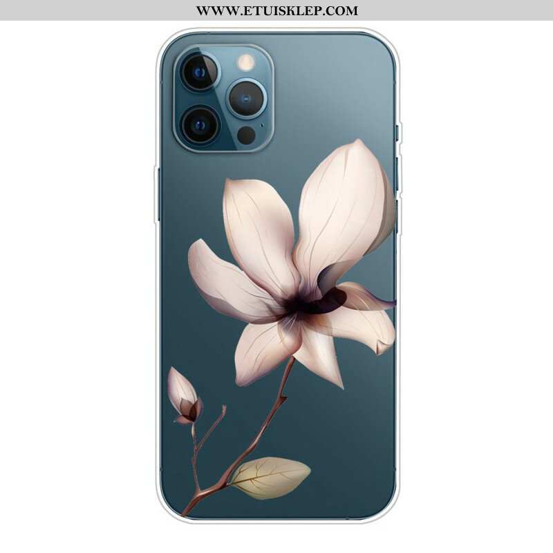 Etui do iPhone 13 Pro Kwiatowy Premium